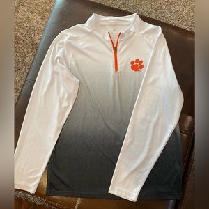 Clemson Youth Drifit Quarter Zip